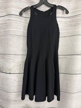 Lululemon Black Court Crush Tennis Dress